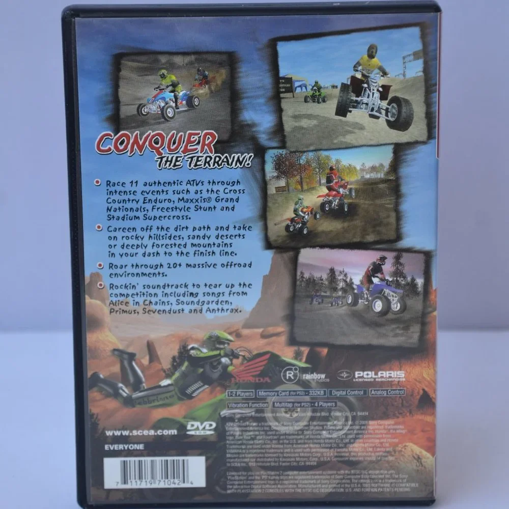 ATV Offroad Fury For PlayStation 2